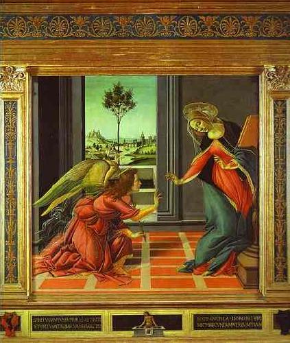 Sandro Botticelli Cestello Annunciation china oil painting image